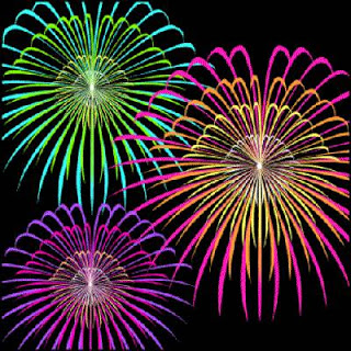 Fireworks celebrating our Honey Recipe Launch