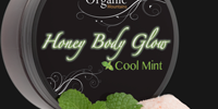 Container of Cool Mint Honey Body Glow