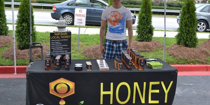 John Wright at Farmer's Market