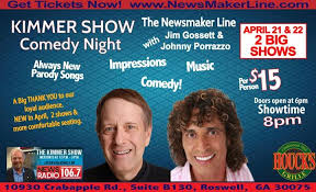 Newsmaker Line Comedy Show Banner