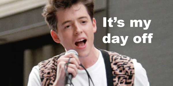 Retired; It's My Day Off